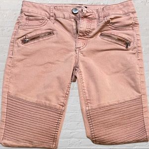 Pink Tinsel Moto Skinny Jeans